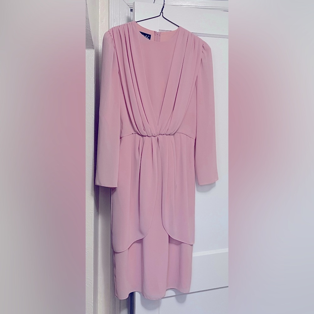 Ursula of Switzerland size 16 pastel pink dress